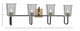 Sandia Four Light Bath Bar (6224-MBNAB-5032)