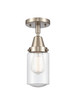 Innovations - 447-1C-SN-G314 - One Light Flush Mount - Caden - Brushed Satin Nickel