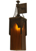 Meyda Tiffany - 125516 - One Light Wall Sconce - Bellver - Gilded Tobacco