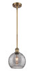 manufacturer_finish:Brushed Brass|manufacturer_glass:Light Smoke Deco Swirl|light_output:220.00lm|color_temperature:2200K|cri:99