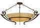 Meyda Tiffany - 140730 - Six Light Inverted Pendant - Ceres - Gilded Tobacco