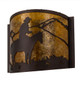 Cowboy One Light Wall Sconce (163105)