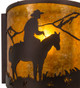 Cowboy One Light Wall Sconce (163105)