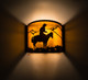 Cowboy One Light Wall Sconce (163105)