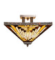 Nuevo Mission Two Light Flush Mount (13382)