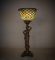 Tiffany Fishscale One Light Accent Lamp (300301)