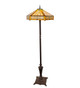 Meyda Tiffany - 300350 - One Light Floor Lamp - Peaches - Mahogany Bronze