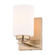 Vaxcel - W0570 - One Light Vanity - Park Ridge - Champagne Gold