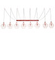 Troy Eight Light Pendant (213578)