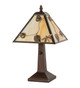 Vine Leaf & Dragonfly One Light Table Lamp (217778)