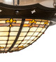 Fleur-de-Lite Four Light Flushmount (219713)