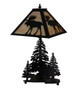 Moose on the Loose Two Light Table Lamp (219733)