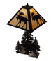 Moose on the Loose Two Light Table Lamp (219733)