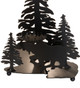 Moose on the Loose Two Light Table Lamp (219733)