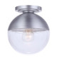 Craftmade - ZA3417-SA - One Light Outdoor Flush Mount - Evie - Satin Aluminum