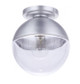 Evie One Light Outdoor Flush Mount (ZA3417-SA)