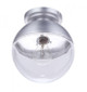 Evie One Light Outdoor Flush Mount (ZA3417-SA)