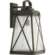 Progress Lighting - P560033-020 - One Light Wall Lantern - Creighton - Antique Bronze