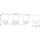 Cascadia Three Light Bath (P2148-20)
