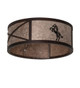 Black Stallion Four Light Flushmount (233537)