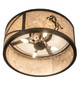 Black Stallion Four Light Flushmount (233537)
