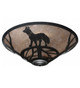 Fox on the Loose Three Light Flush Mount (243189)
