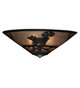 Raccoon on the Loose Three Light Flush Mount (243215)