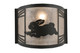 Meyda Tiffany - 243216 - One Light Wall Sconce - Rabbit On The Loose - Textured Black