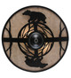Happy Bear on the Loose Three Light Flush Mount (243441)