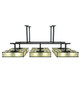 Piazza 48 Light Semi-Flushmount