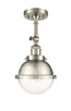Innovations - 201F-SN-HFS-62-SN-LED - LED Semi-Flush Mount - Franklin Restoration - Brushed Satin Nickel
