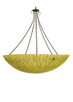 Meyda Tiffany - 254757 - LED Pendant - Hand Painted - Timeless Bronze