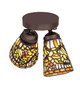 Jeweled Grape Two Light Semi-Flushmount (279041)