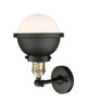 Franklin Restoration LED Wall Sconce (203-BAB-HFS-61-BK-LED)
