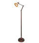 Meyda Tiffany - 65947 - Floor Lamp - Prairie Mission - Mahogany Bronze