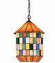 Meyda Tiffany - 69656 - One Light Pendant - Meyer Panel - Antique