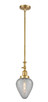 Innovations - 206-SG-G165-LED - LED Mini Pendant - Franklin Restoration - Satin Gold
