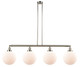 Innovations - 214-PN-G201-10-LED - LED Island Pendant - Franklin Restoration - Polished Nickel
