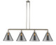 Innovations - 214-PN-G43-L-LED - LED Island Pendant - Franklin Restoration - Polished Nickel