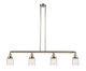 Innovations - 214-PN-G513 - Four Light Island Pendant - Franklin Restoration - Polished Nickel