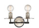 Innovations - 431-2W-BSN - Two Light Bath Vanity - Restoration - Brushed Satin Nickel