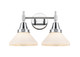 Innovations - 447-2W-PC-W-LED - LED Bath Vanity - Caden - Polished Chrome