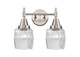 Innovations - 447-2W-SN-G302 - Two Light Bath Vanity - Caden - Satin Nickel