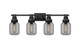 Innovations - 472-4W-TBK-G472-6SM - LED Bath Vanity - Downtown Urban - Textured Black