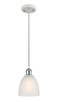 Innovations - 516-1P-WPC-G381 - One Light Mini Pendant - Ballston - White Polished Chrome
