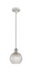 Innovations - 516-1S-WPC-G122C-6CL - One Light Mini Pendant - Ballston - White Polished Chrome