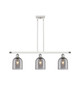 Innovations - 516-3I-WPC-G558-6SM - Three Light Island Pendant - Ballston - White Polished Chrome