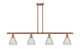 Innovations - 516-4I-AC-G275-LED - LED Island Pendant - Ballston - Antique Copper