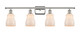 Innovations - 516-4W-PN-G391 - Four Light Bath Vanity - Ballston - Polished Nickel