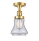 Innovations - 517-1CH-SG-G194-LED - LED Semi-Flush Mount - Franklin Restoration - Satin Gold